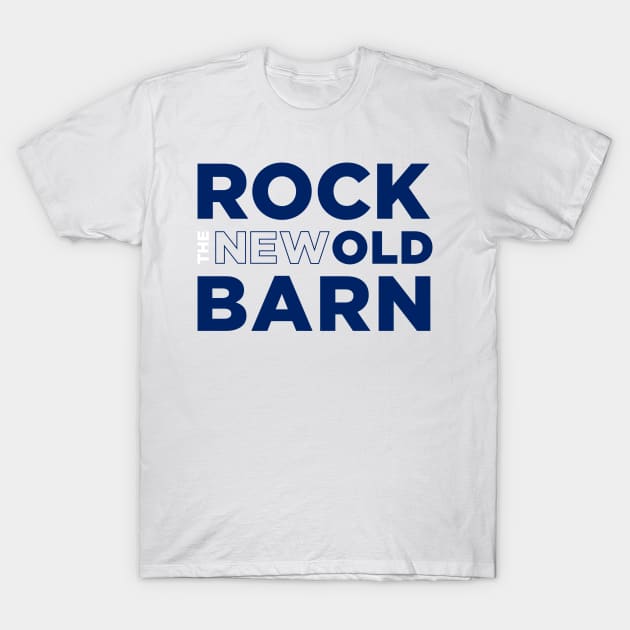 Rock The (New) Old Barn - Orange T-Shirt by NYIslesBlog